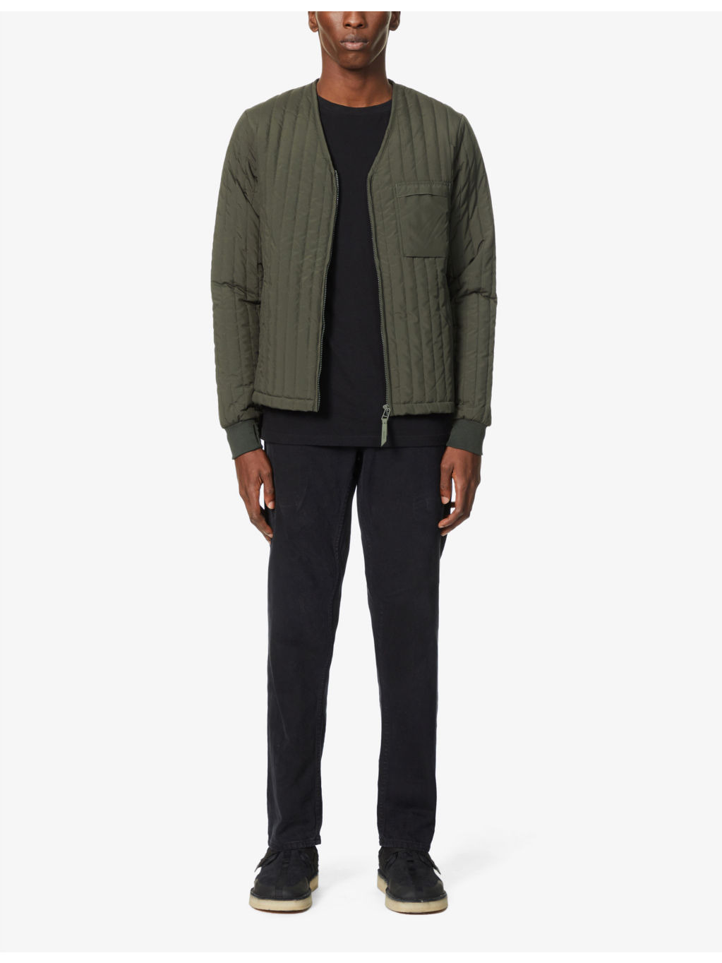Gritty Jackson slim-fit straight denim jeans - 2