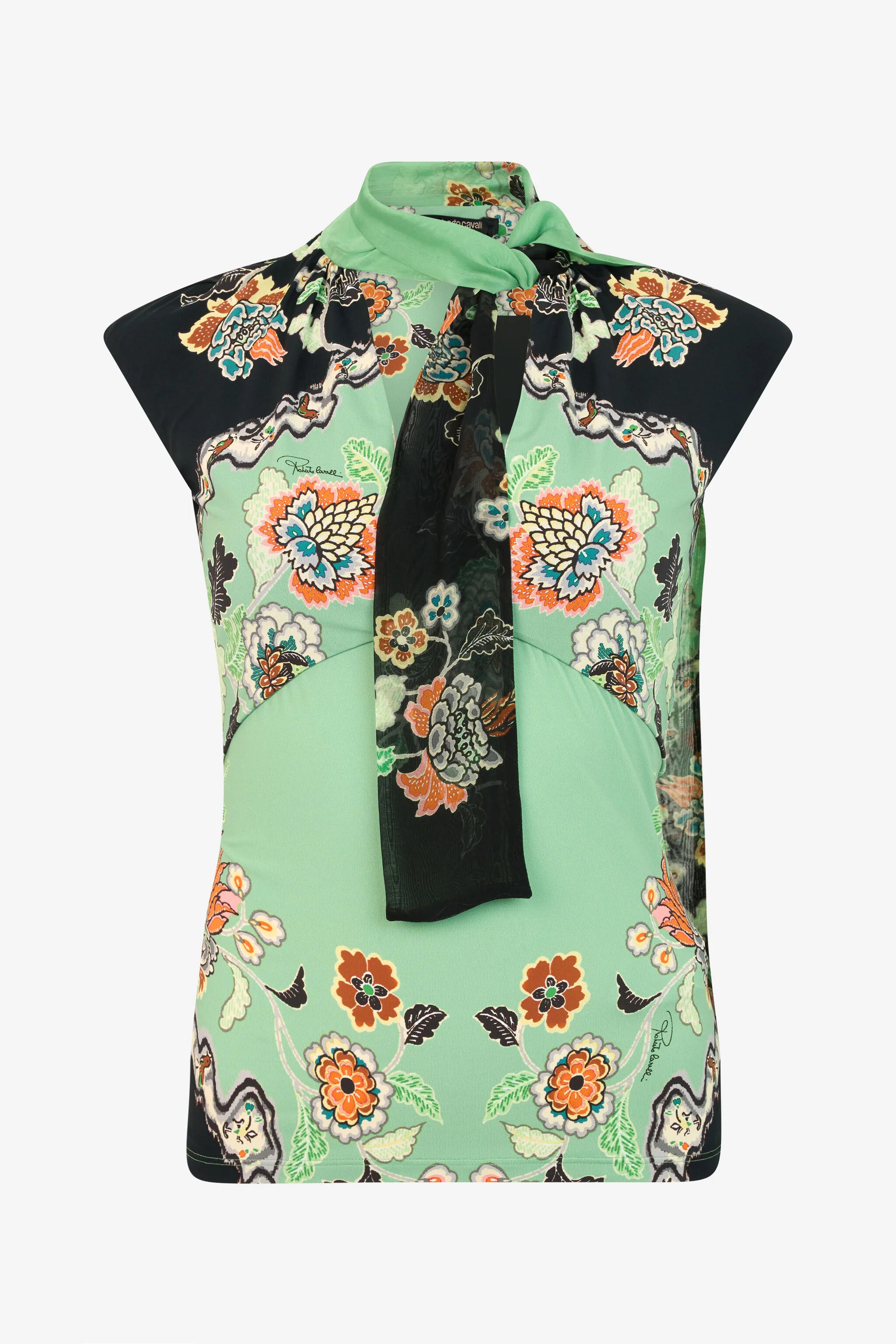 Top in Kimono Print - 1