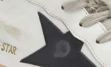 Sky-Star High Top Sneaker in White/Black 10283 - 7