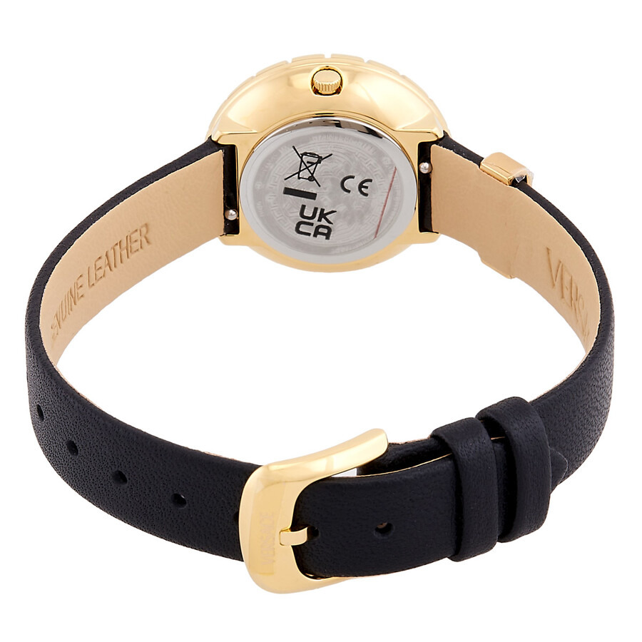 Versace La Greca Quartz Gold Dial Ladies Watch VE8C00224 - 3