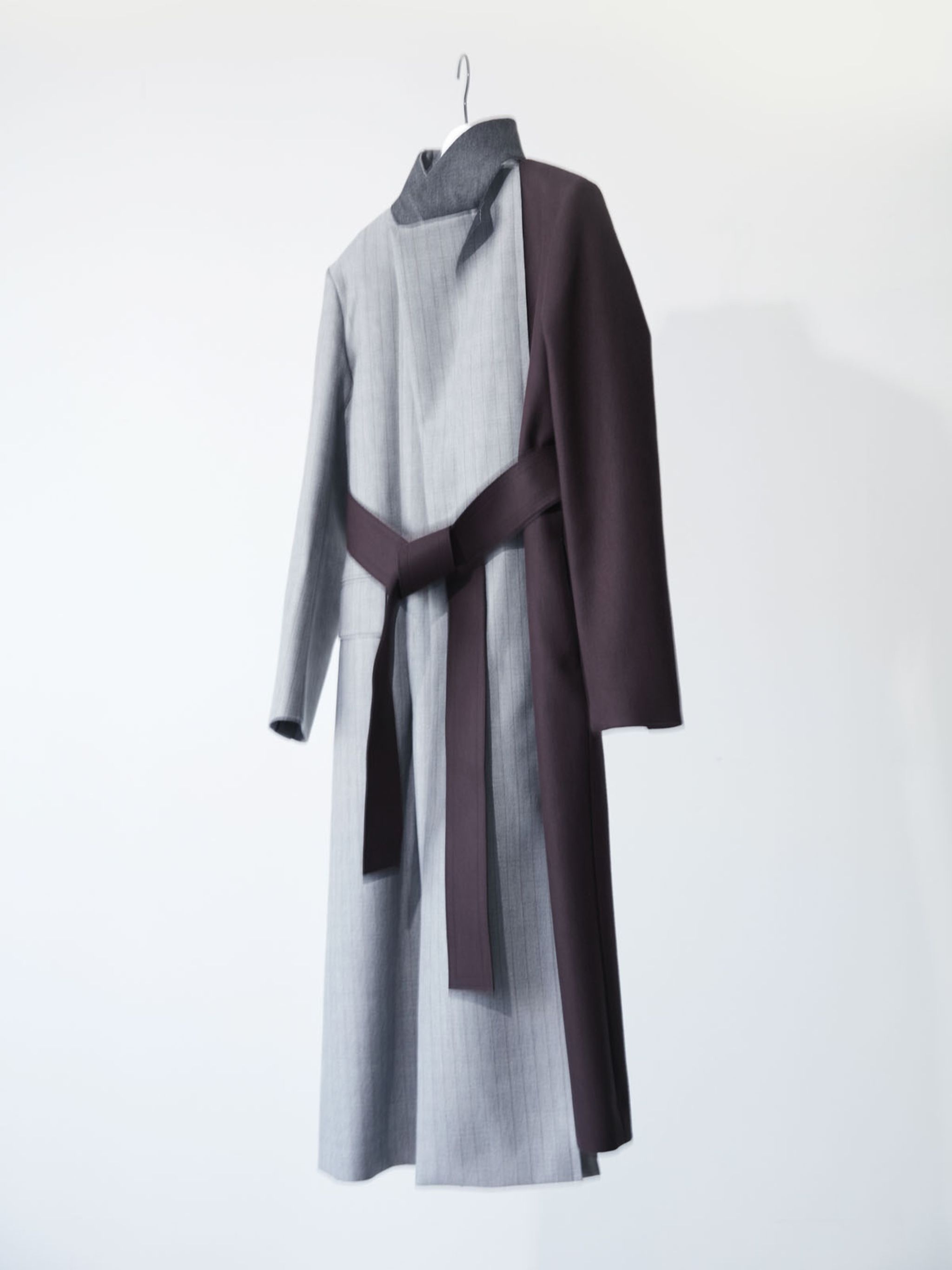 Chalk Stripe Coat - 2