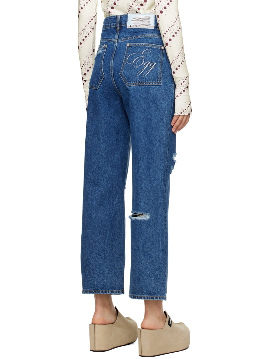 Blue Guggenheim Jeans - 3