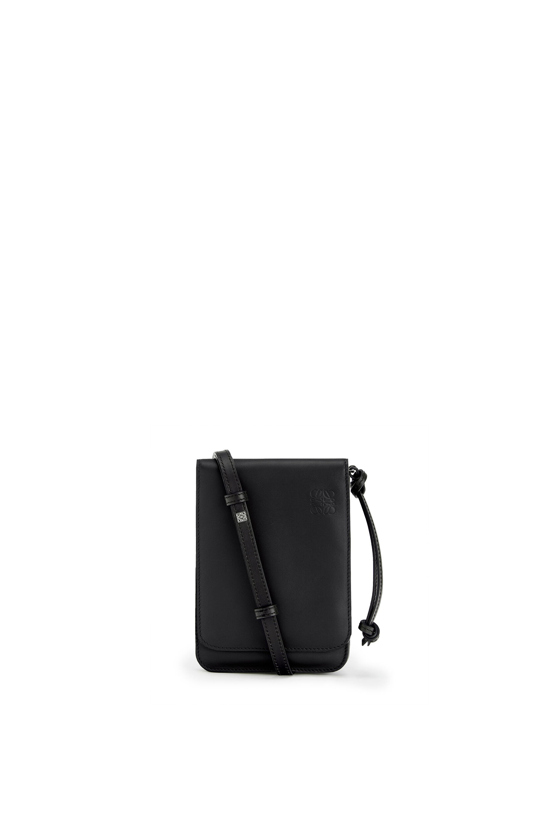 Flat Gusset Crossbody bag in smooth calfskin - 1