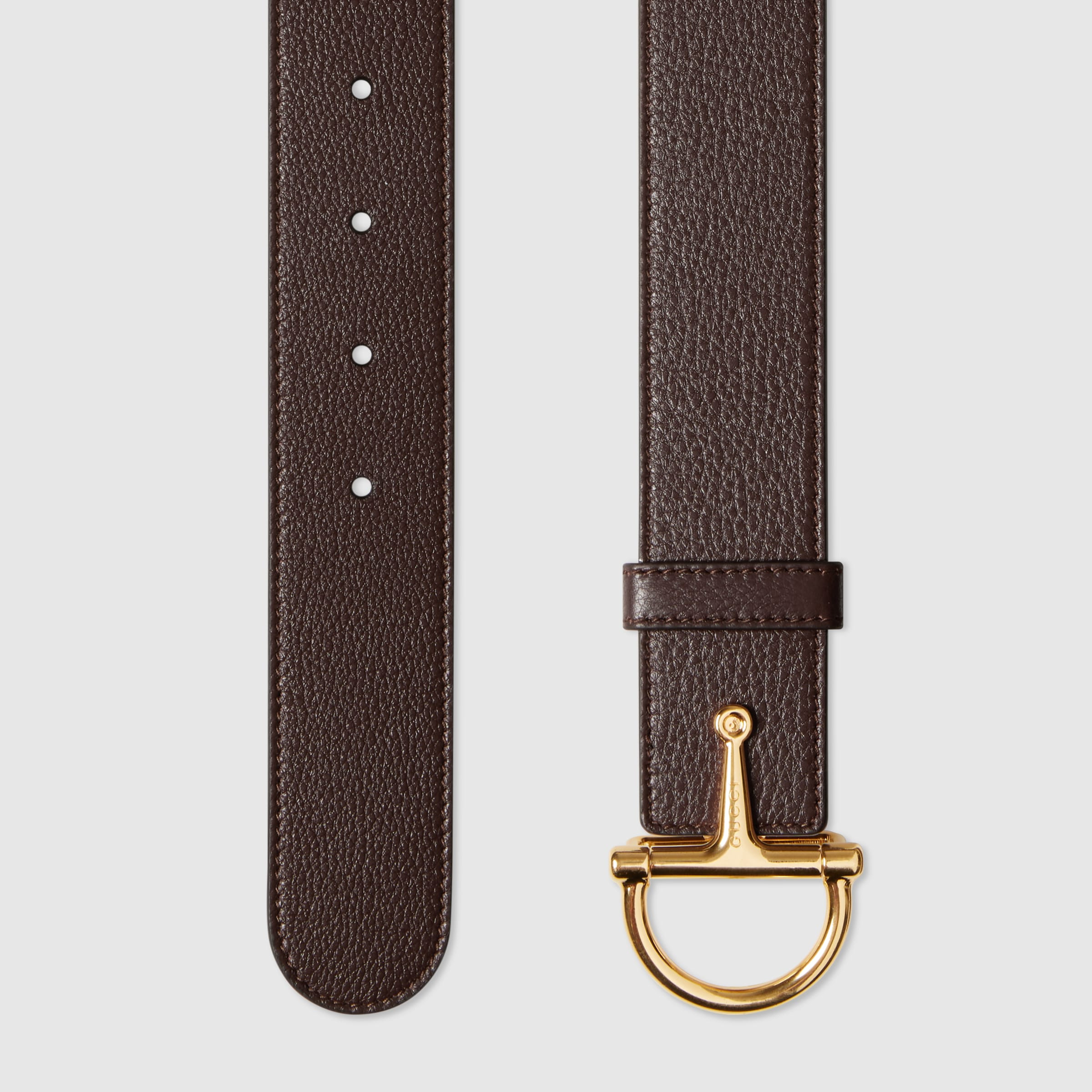 Belt with half-Horsebit buckle - 2