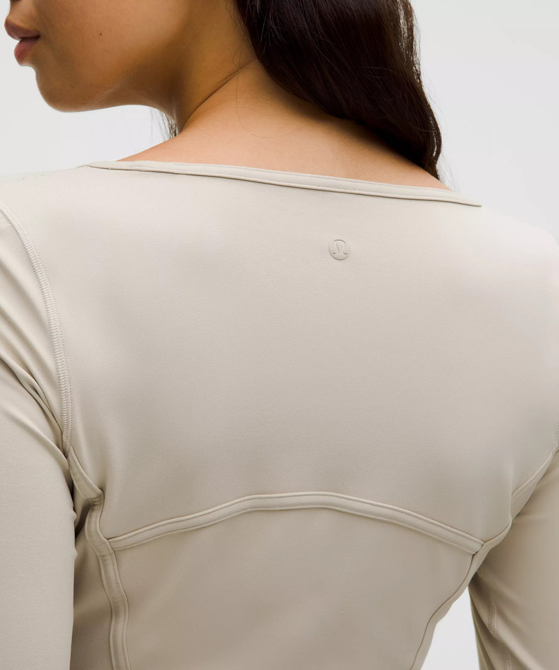 Waist-Seamed Nulu Long-Sleeve Shirt 5