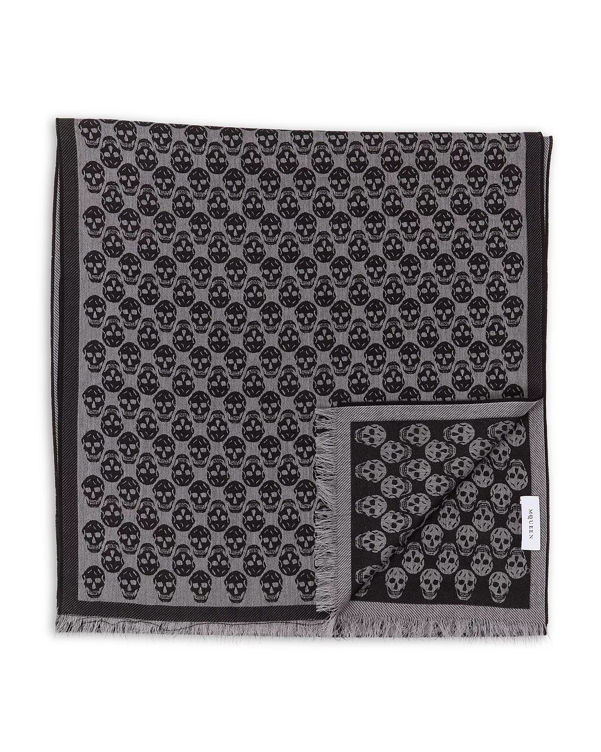 Skull Monogram Scarf - 4