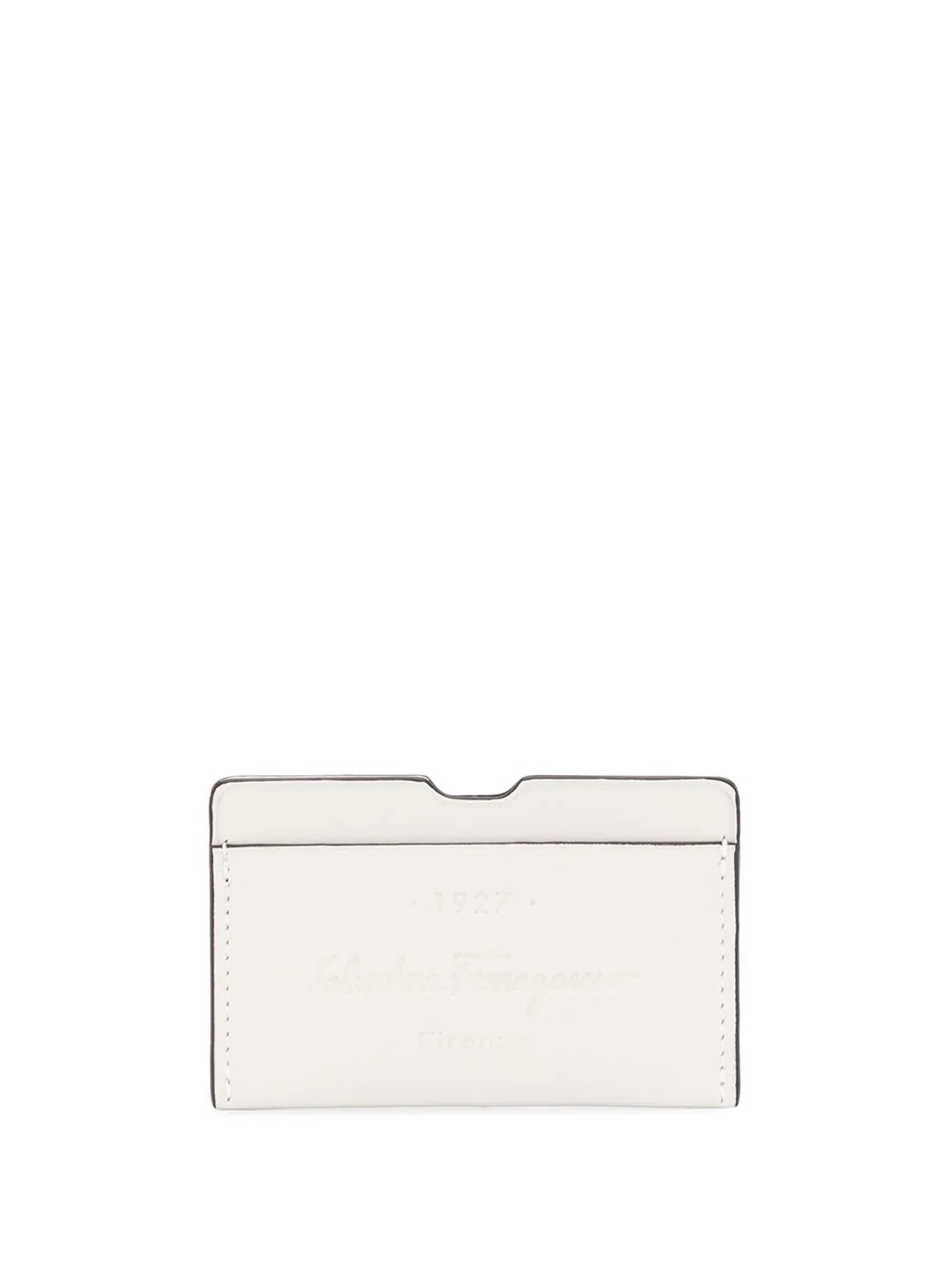 debossed logo cardholder - 1