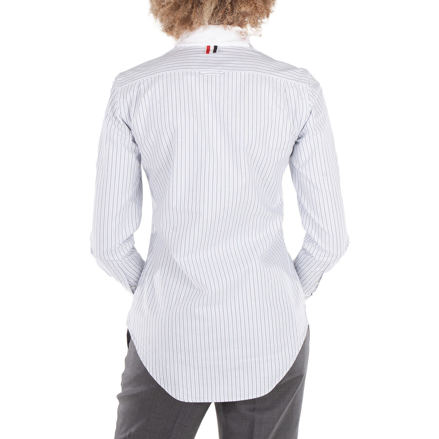 Thom Browne Stripe Oxford Classic Shirt - 3