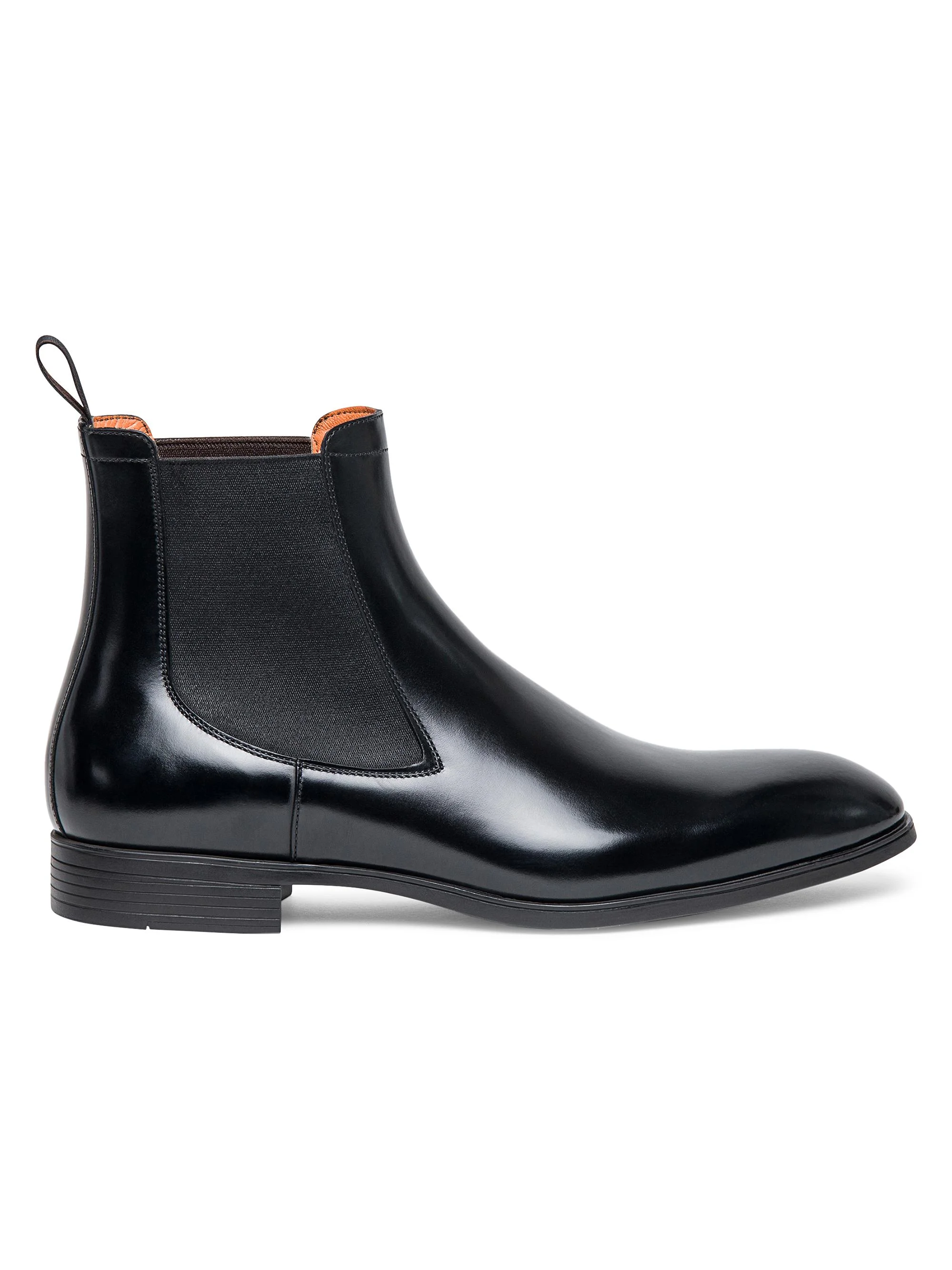 Men's Destoxify Leather Chelsea Boots - Black - 1