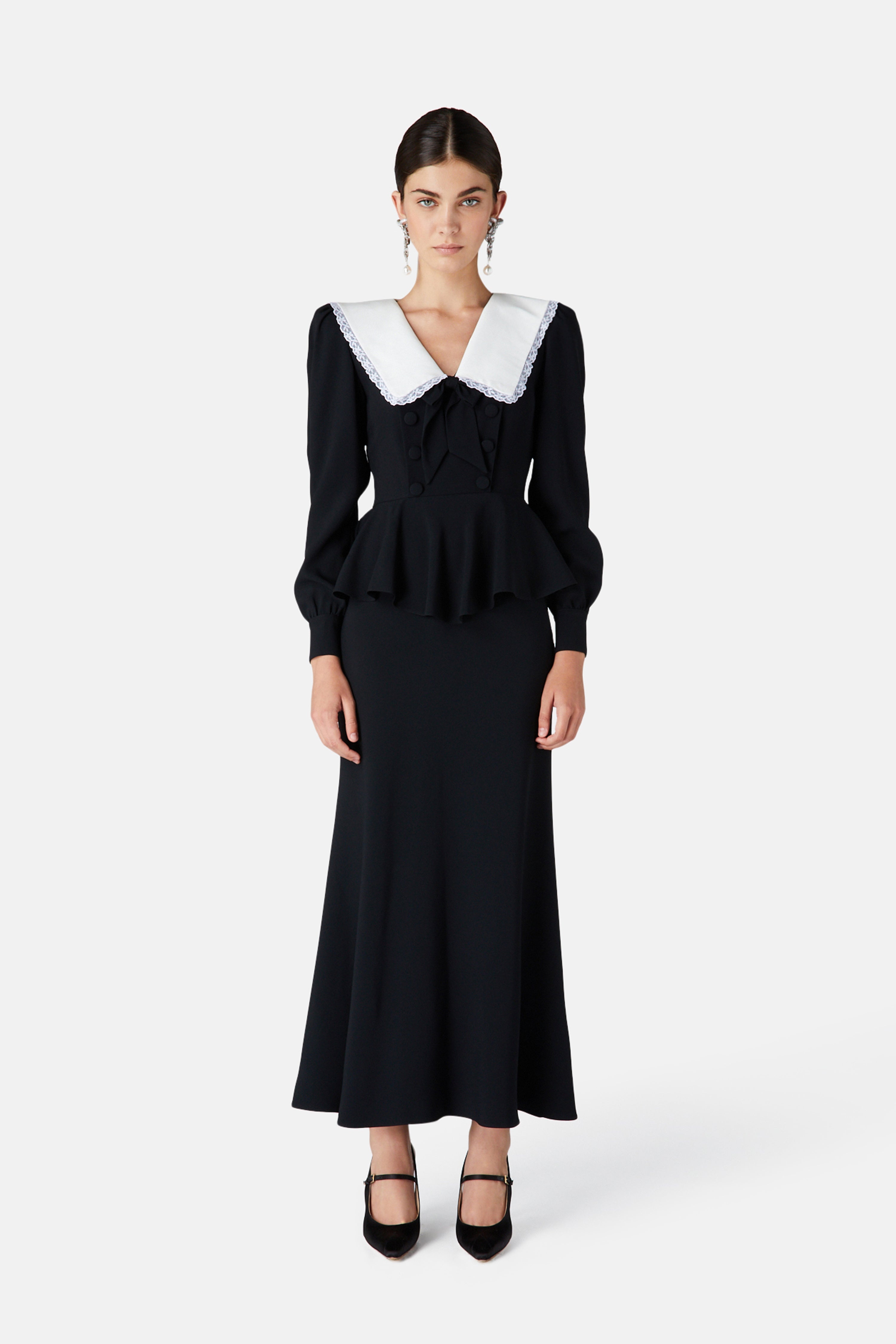 ENVERS SATIN DRESS - 3