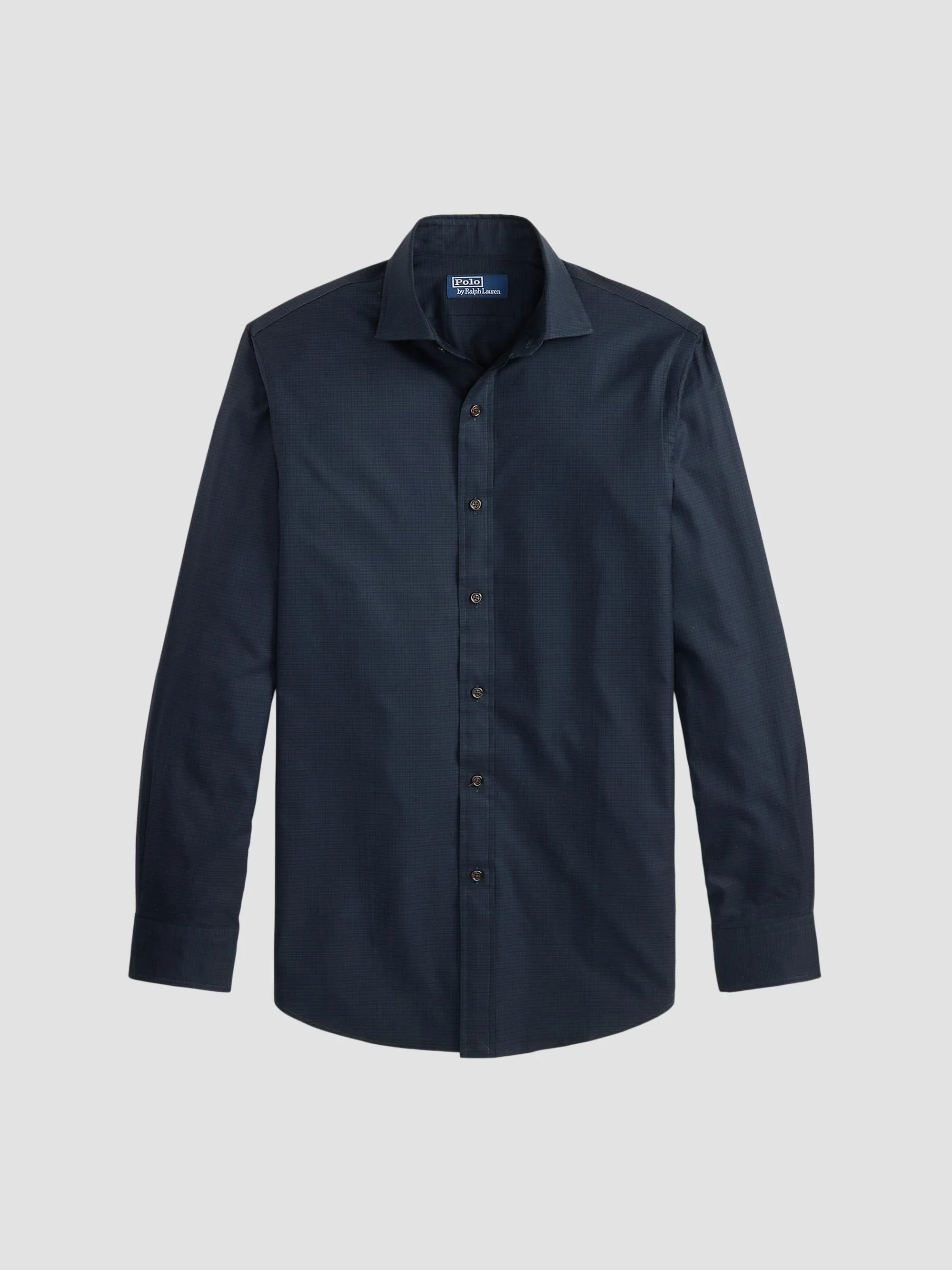 Men's Plaid Twill Classic-Fit Shirt - Forest Black Multi - 1