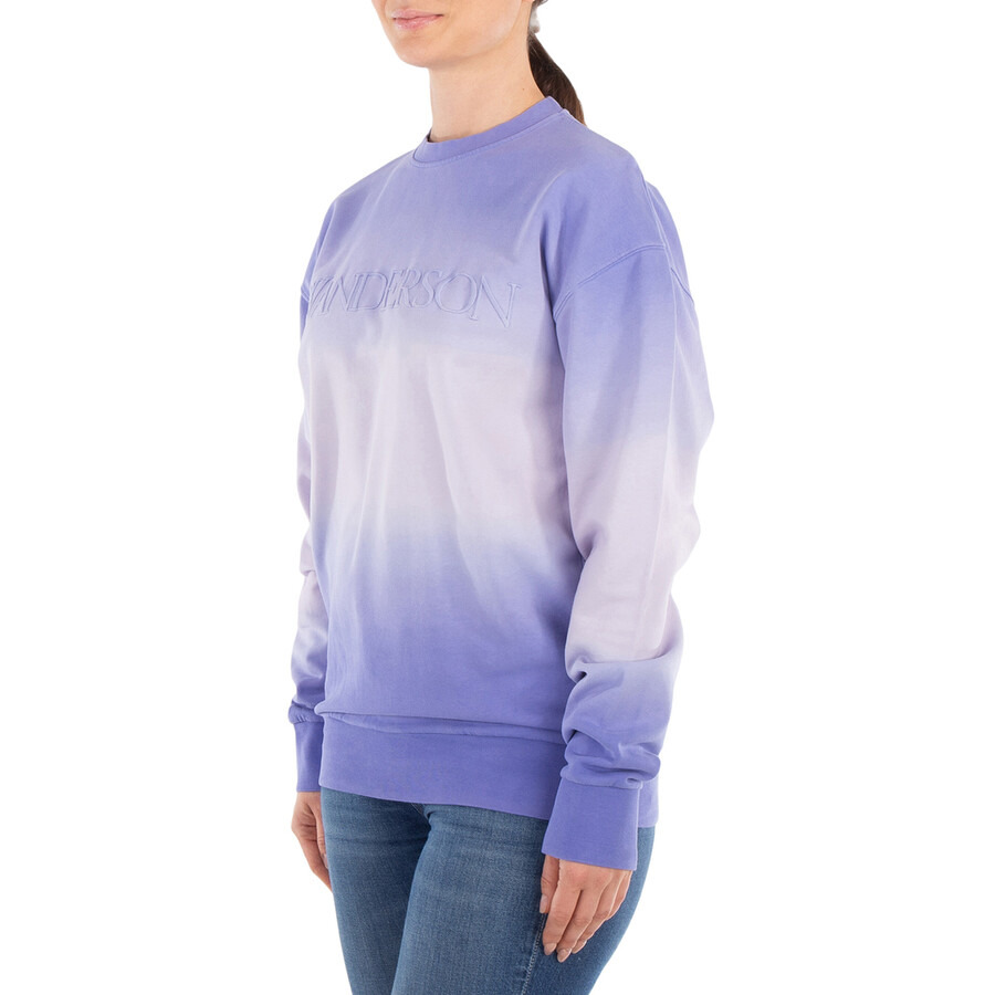 JW Anderson Logo-Embroidered Crew Neck Sweatshirt - 3