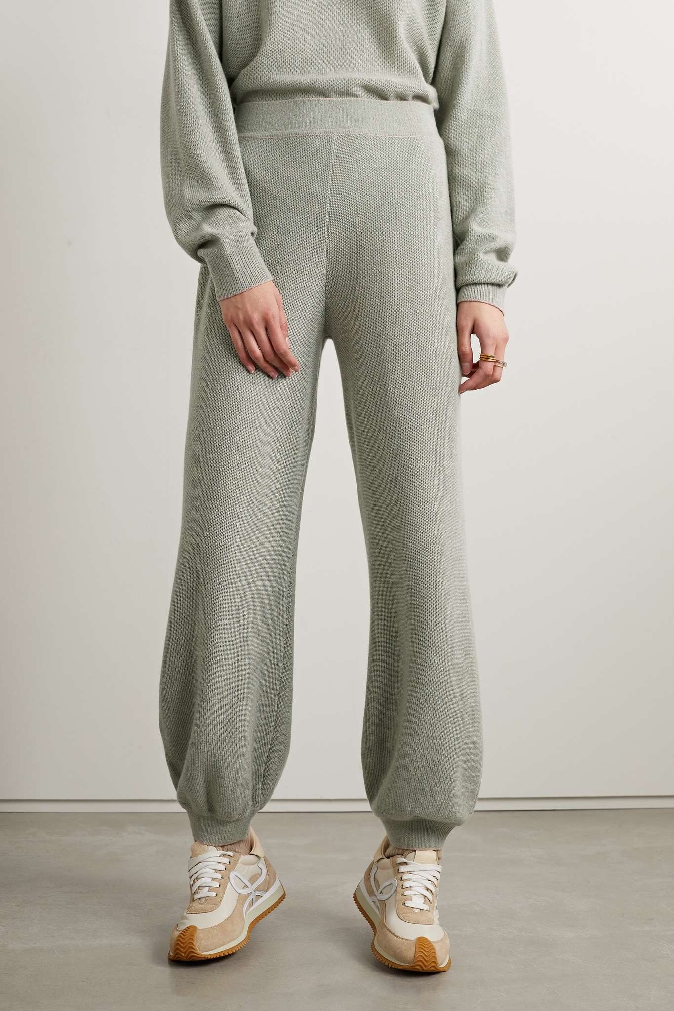 Cashmere track pants - 3