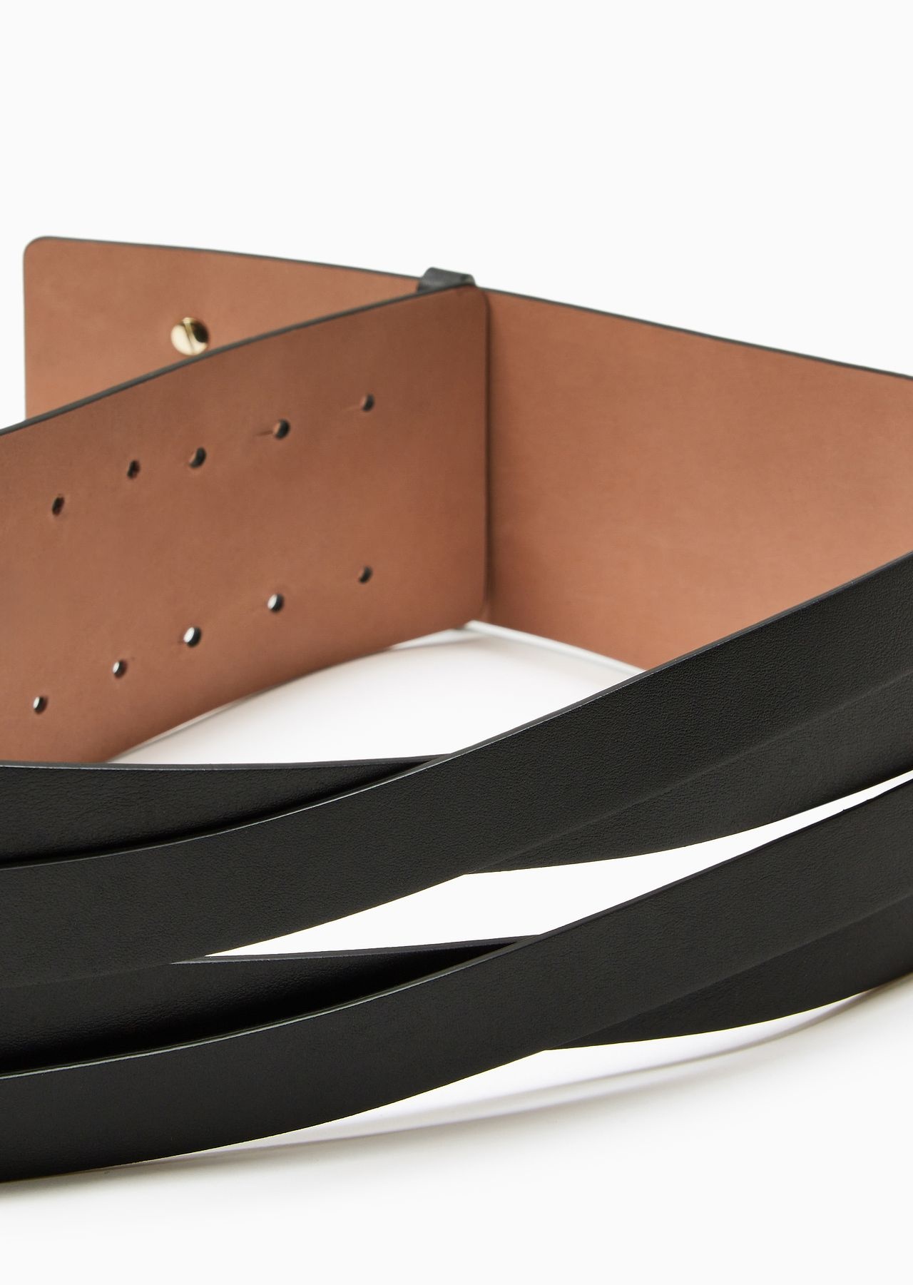 ASV high-waisted leather belt - 2