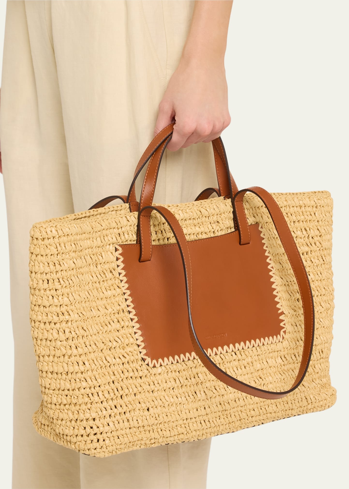 Lali Large Raffia Tote Bag - 2