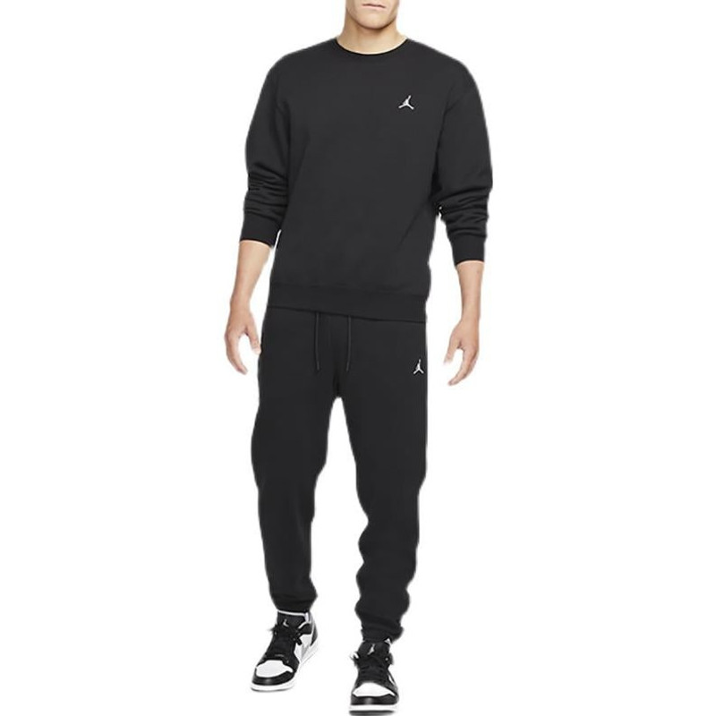 Jordan Men's Air Jordan Solid Color Logo Printing Drawstring Lacing Training Sports Pants/Trousers/Joggers outlook