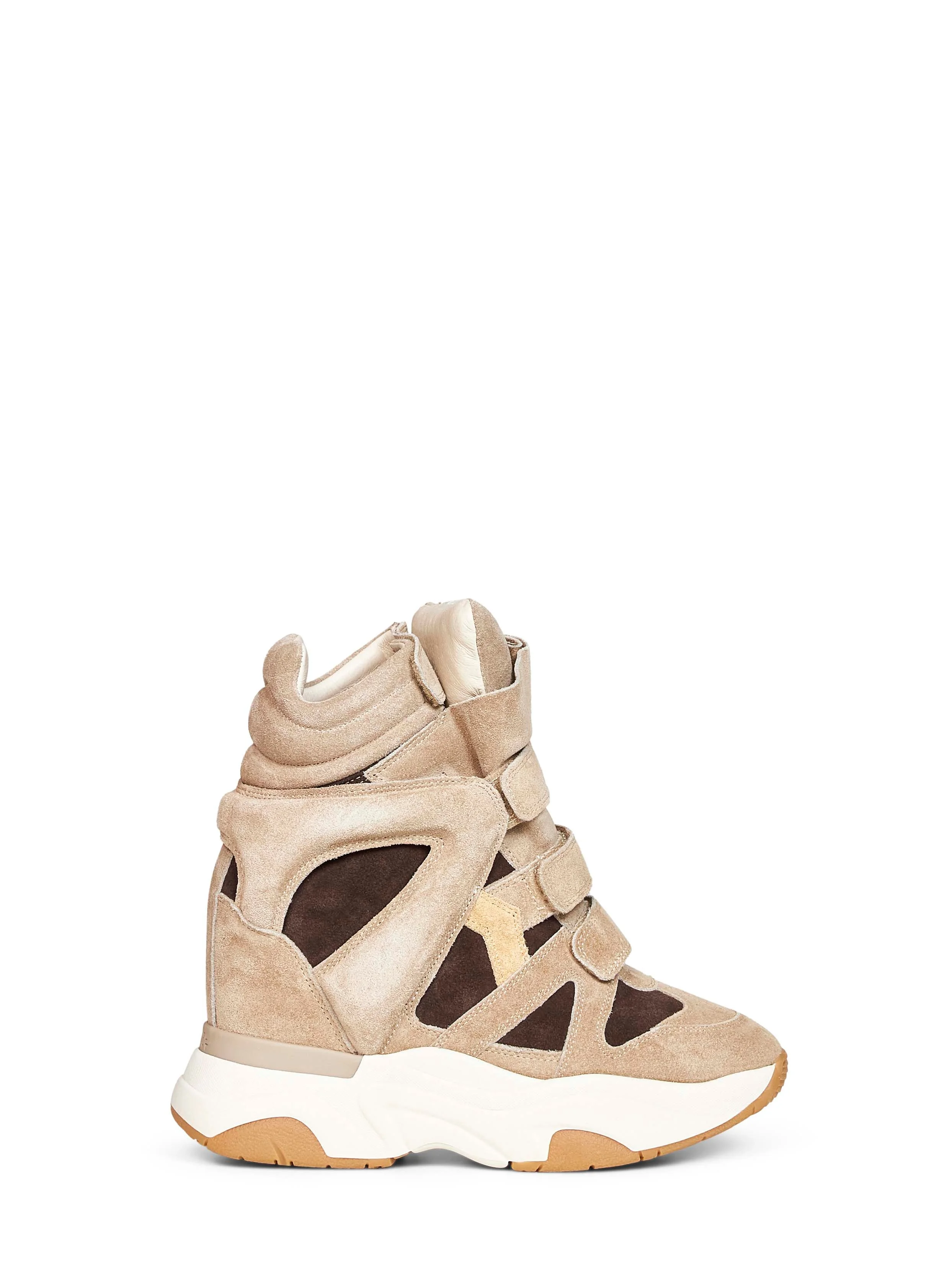 Sand brown suede Balskee sneakers - 1