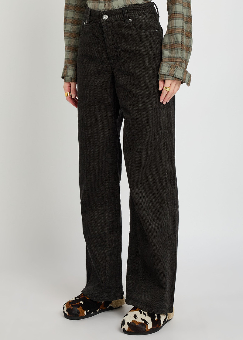 Our Legacy Our Legacy Treble Cut Wide-leg Corduroy Trousers outlook