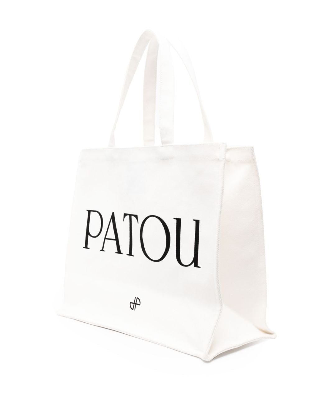 Patou logo print tote bag - 4