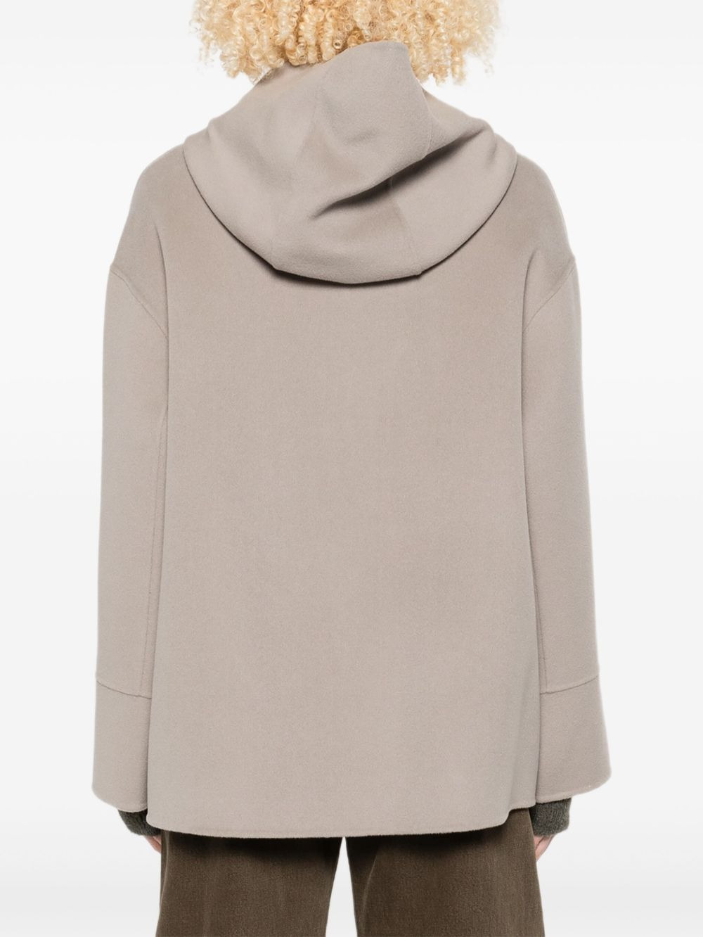 hooded zip-front jacket - 4