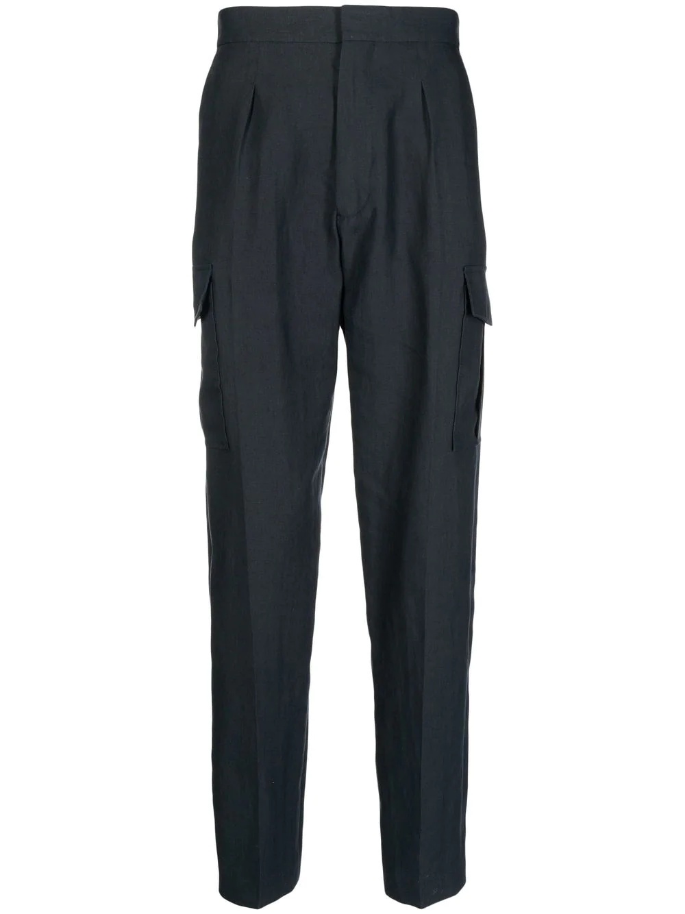 straight-leg cargo trousers - 1