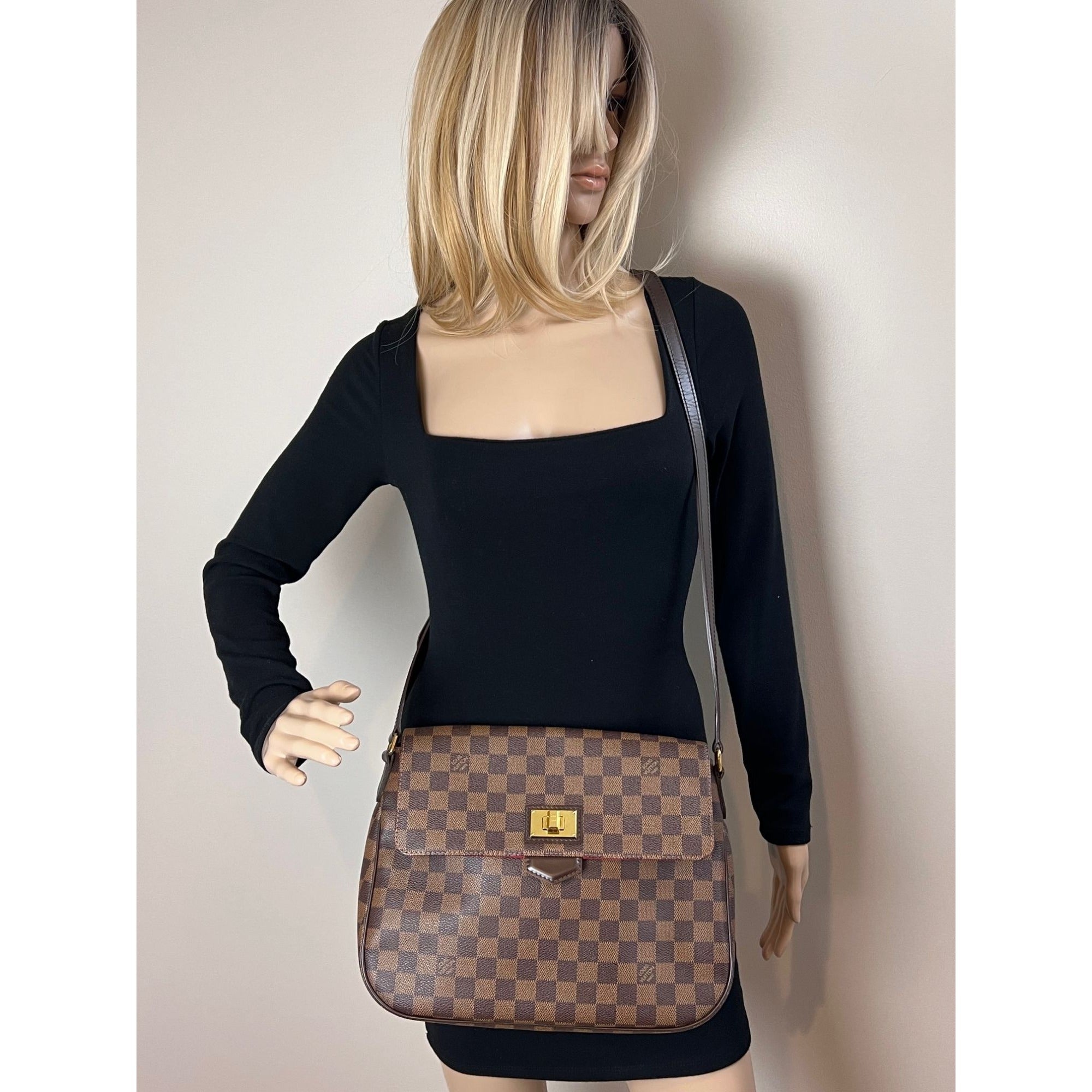 Louis Vuitton Besace Rosebury Damier Ebene Crossbody Bag - 9