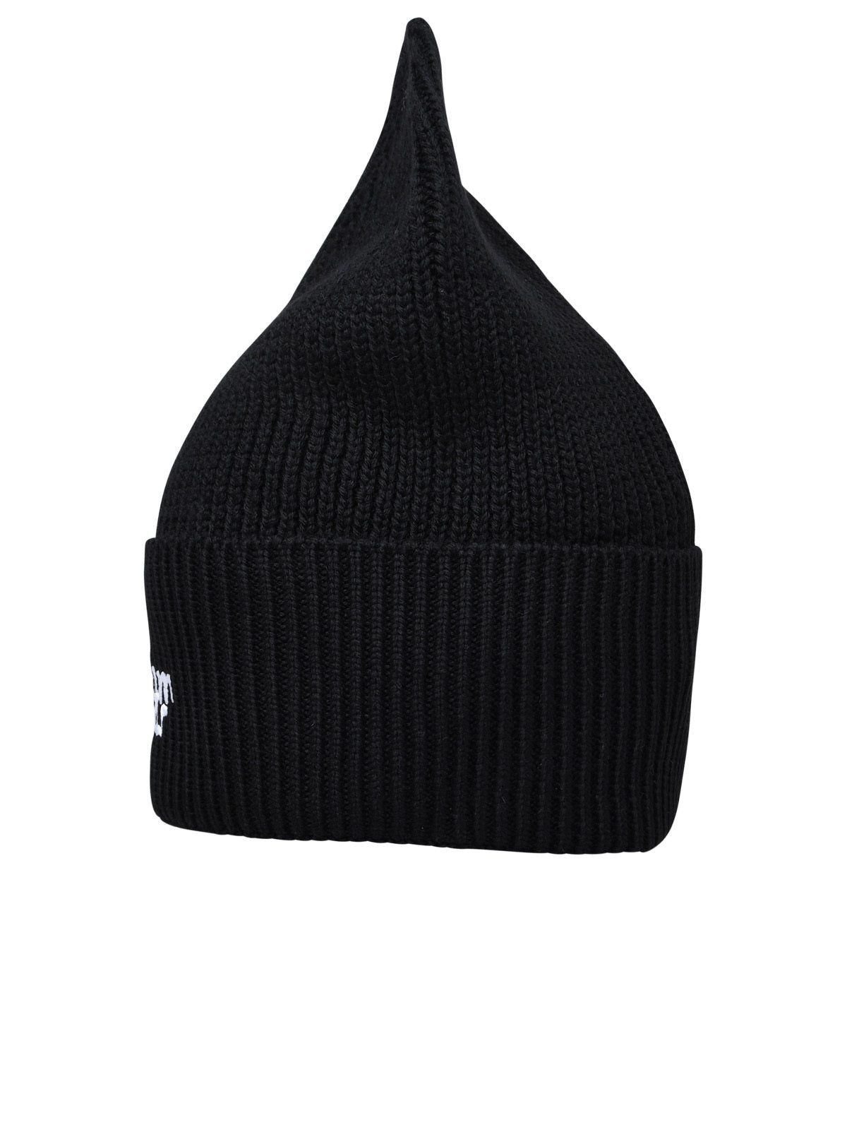 Palm Angels Man Black Polyester Beanie - 2