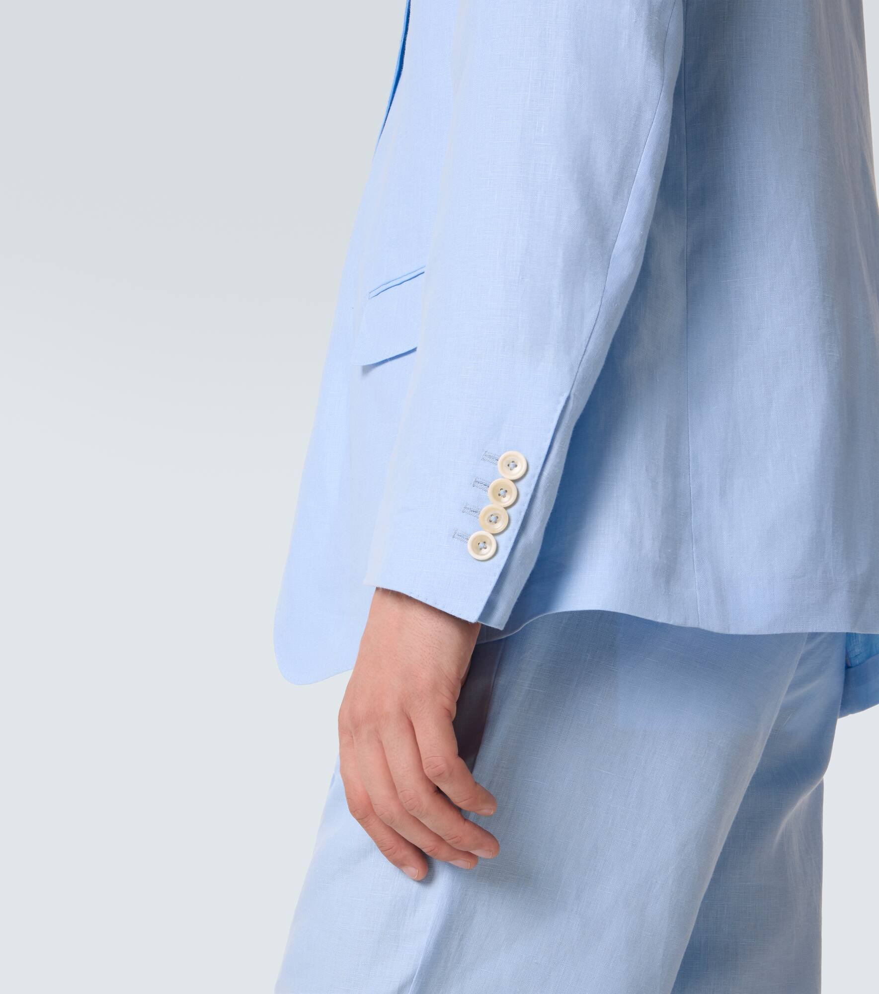 Sicilia linen blazer - 6