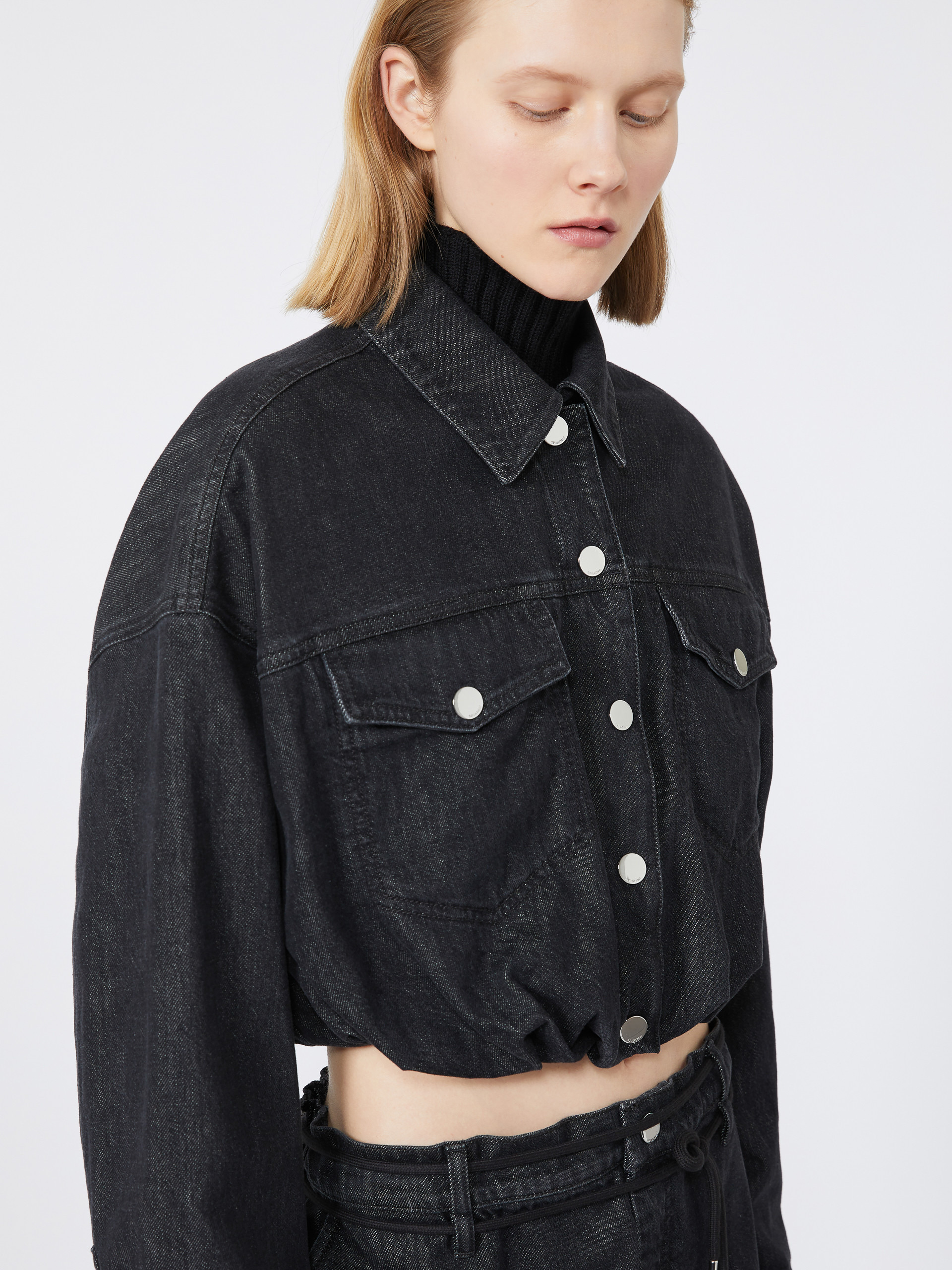 SONDRIO Short denim jacket - 5
