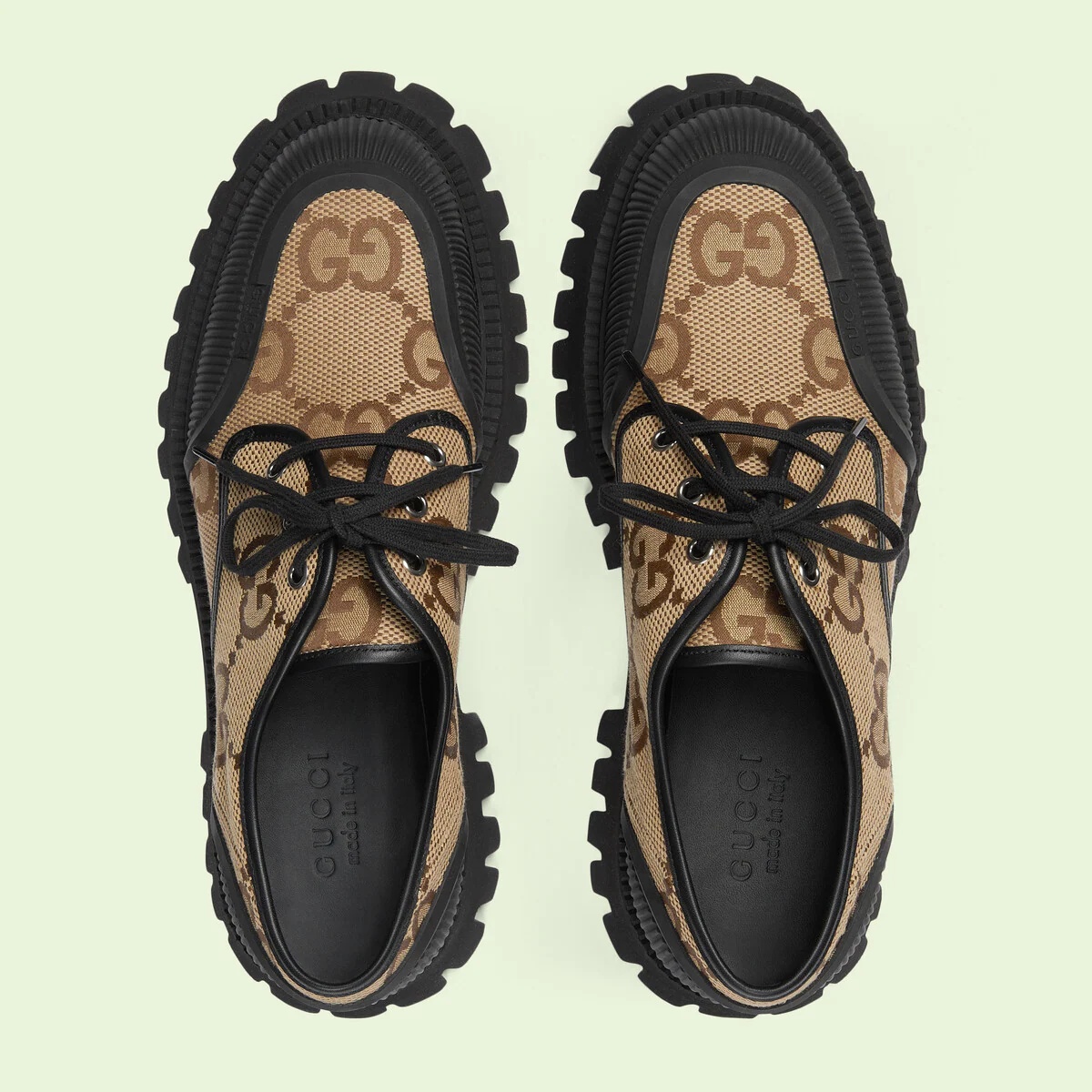 Men's maxi GG lace-up shoe - 5