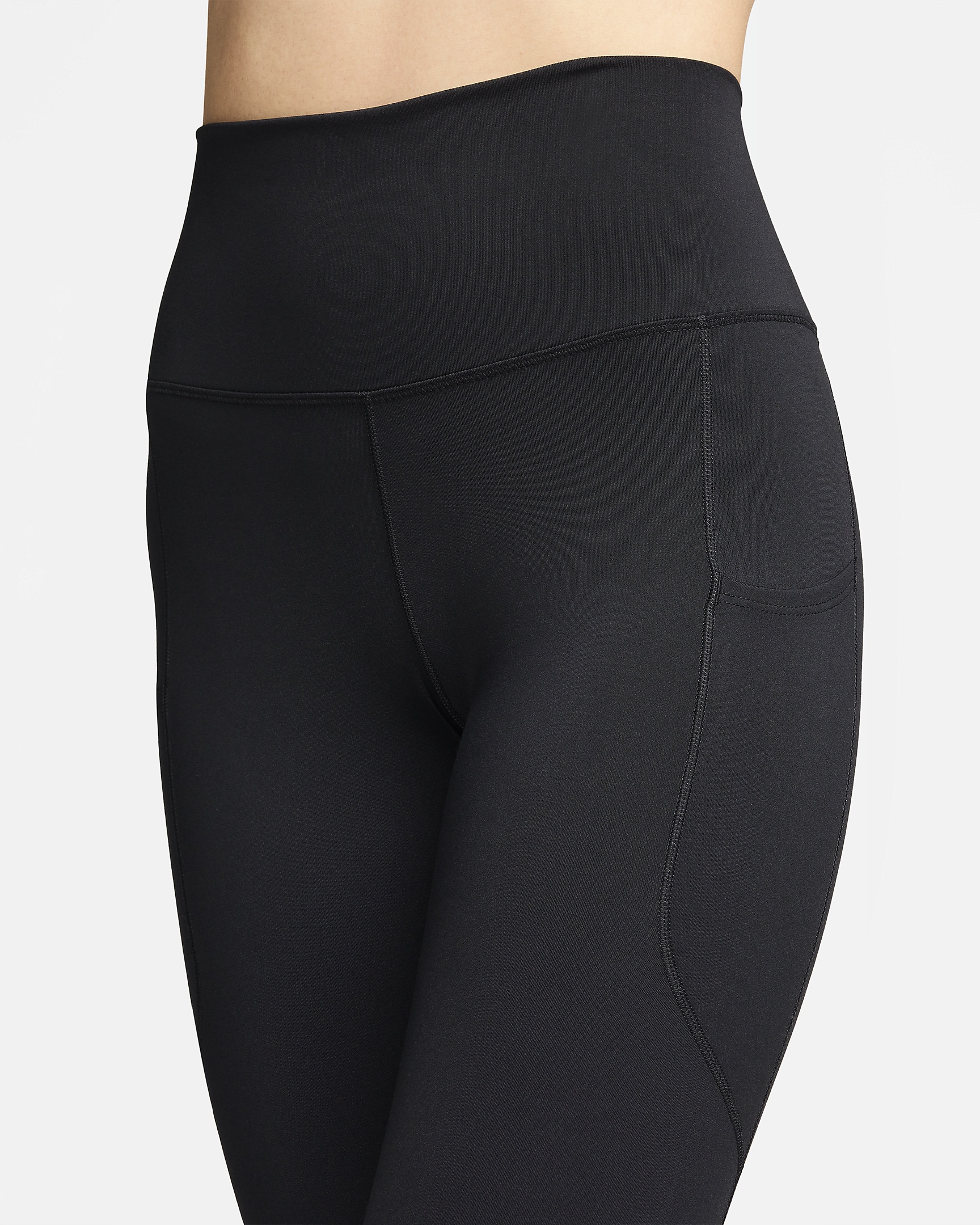 Nike One Women's High-Waisted 7/8 Leggings with Pockets - 3