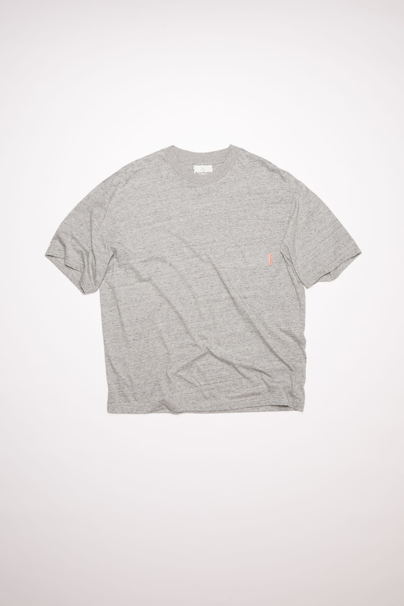 T-shirt - Marble grey melange - 1