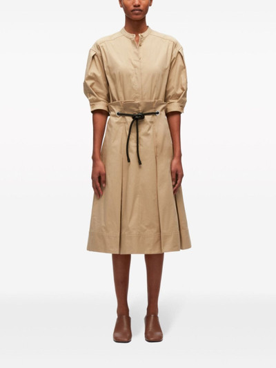 3.1 Phillip Lim band-collar belted midi shirtdress outlook