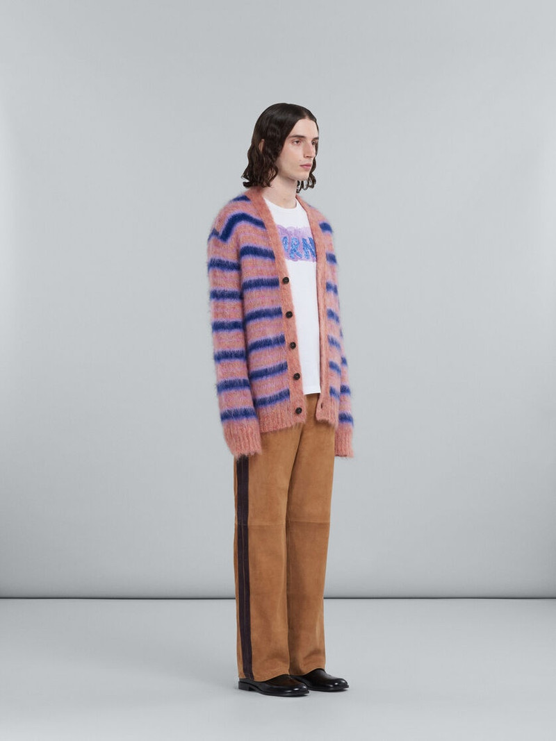 IVORY BIO COTTON T-SHIRT WITH GRAPHIC PRINT 5