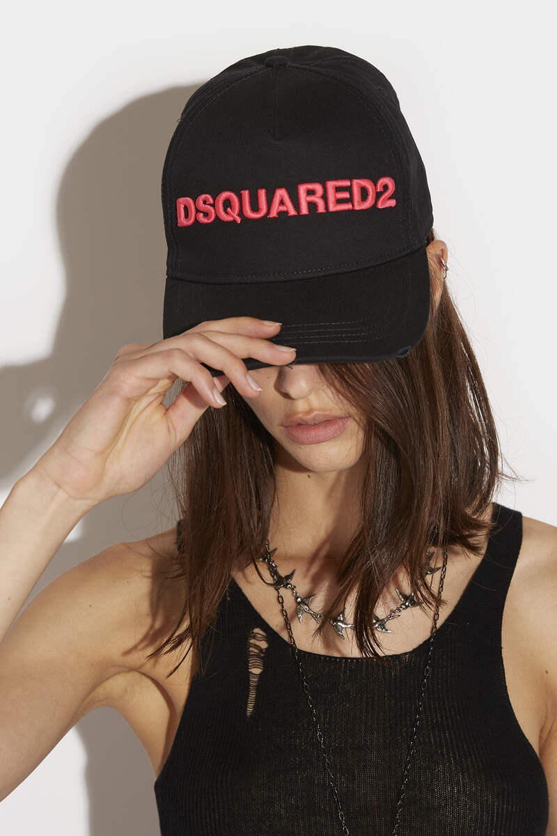 DSQUARED2 LOGO BASEBALL CAP 5