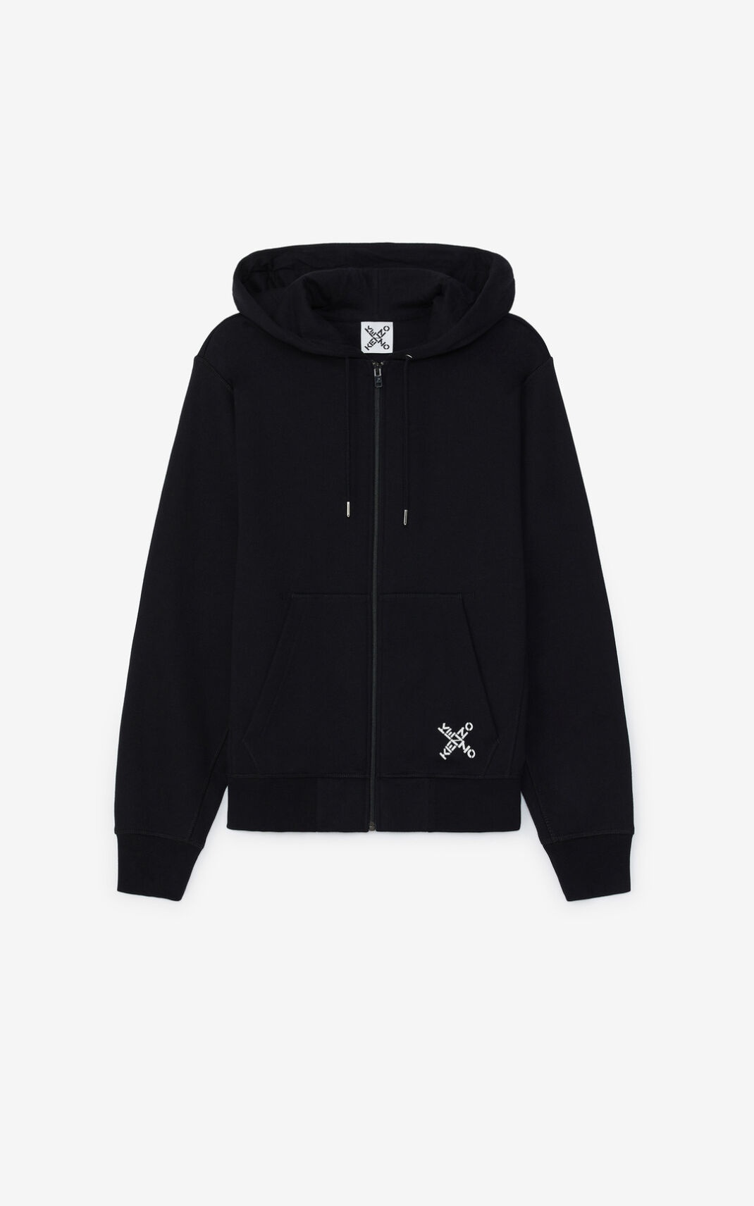 KENZO Sport 'Little X' zipped hoodie sweatshirt - 1