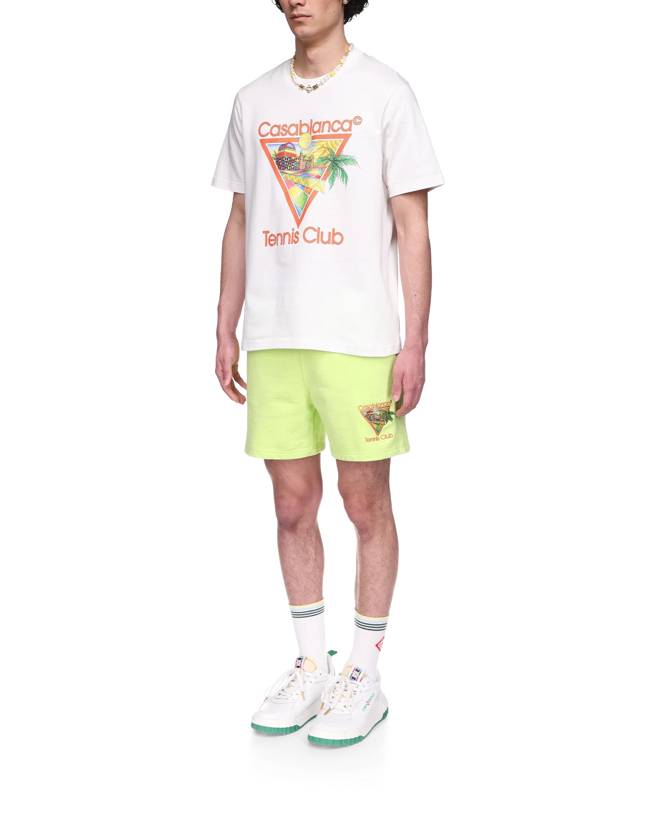 Afro Cubism Tennis Club T-Shirt | Casablanca Paris - 3