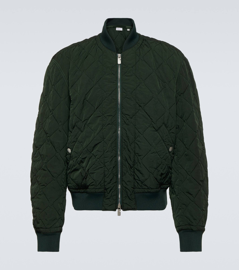 Quilted bomber jacket - 1