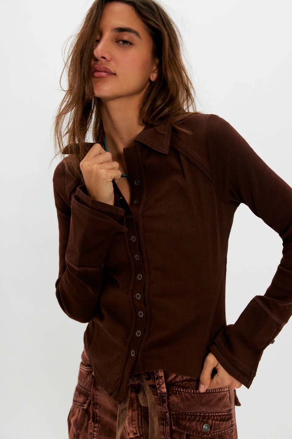 We The Free Happy Valley Button Down Shirt - 1