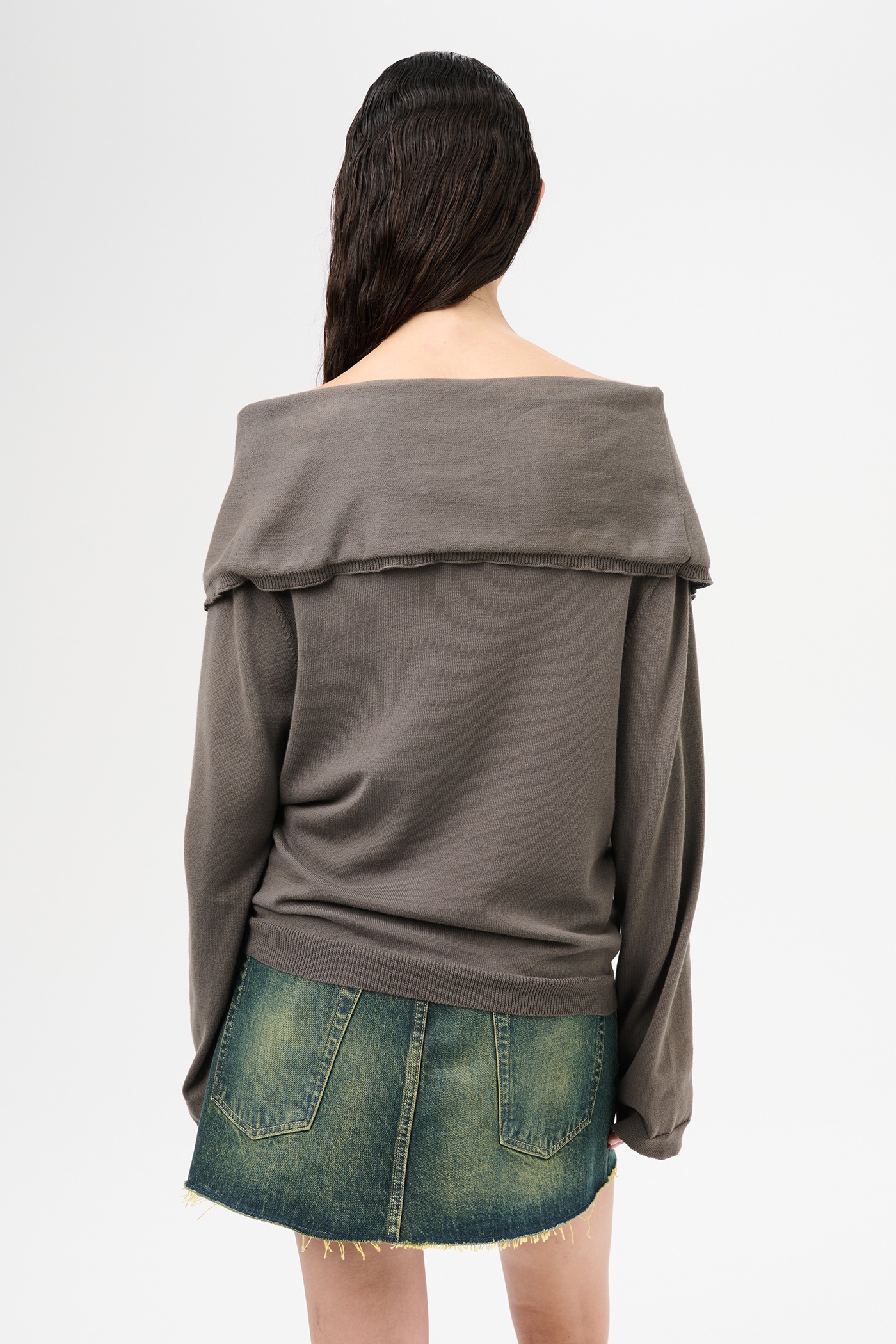Open Cardigan Fog Clean Cotton - 5