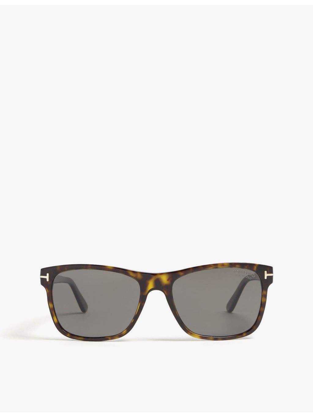 Giulio tortoiseshell rectangle-frame sunglasses - 1