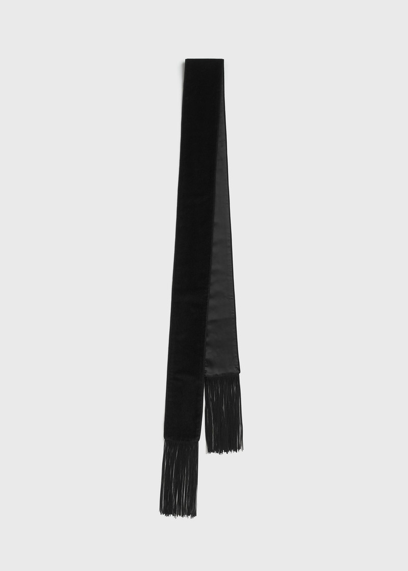 Smoking scarf black 7