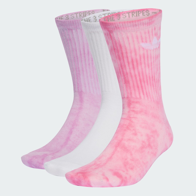 Tie Dye Crew Socks 3 Pairs 1
