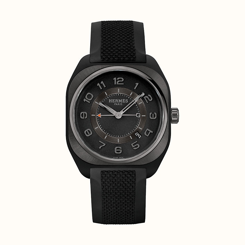 Hermes H08 watch, 39 x 39 mm - 1