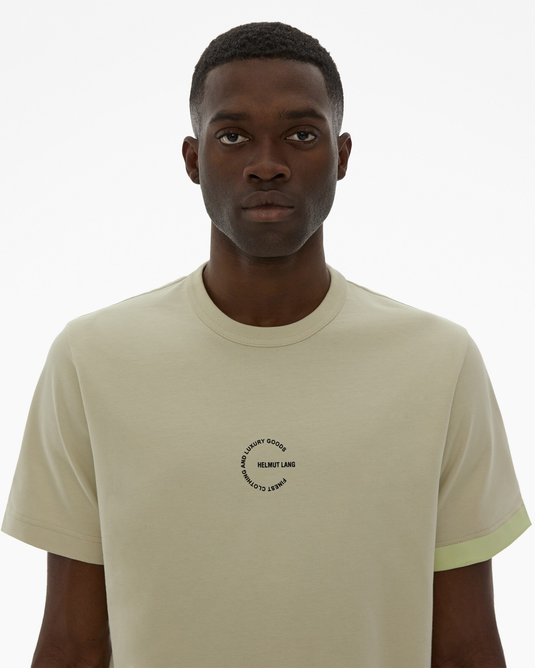 BLOCKED LOGO TEE - 7