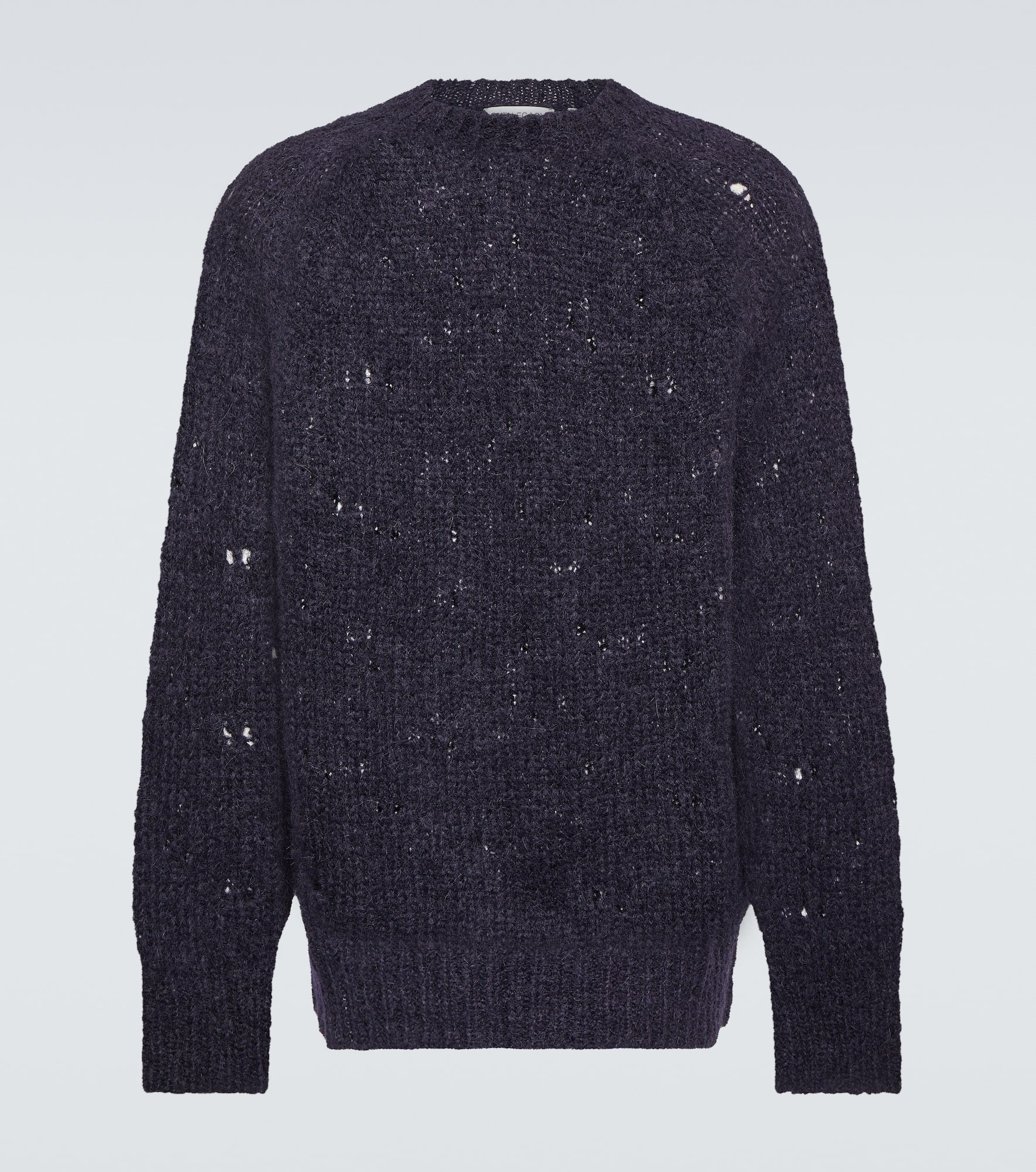 Needle Drop Raglan wool-blend sweater - 1