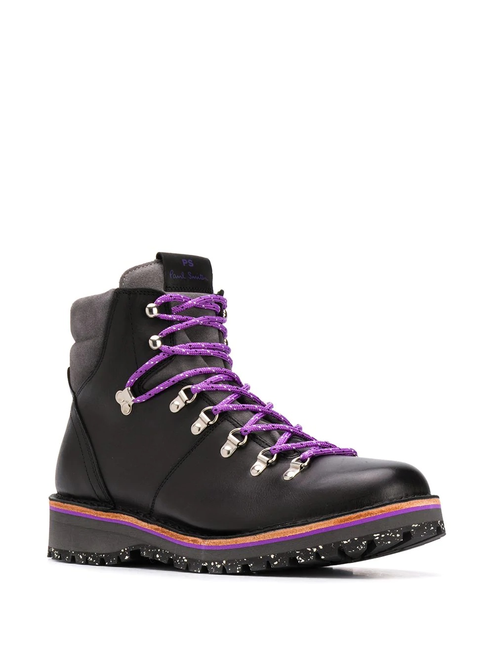 lace-up hiking ankle boots - 2