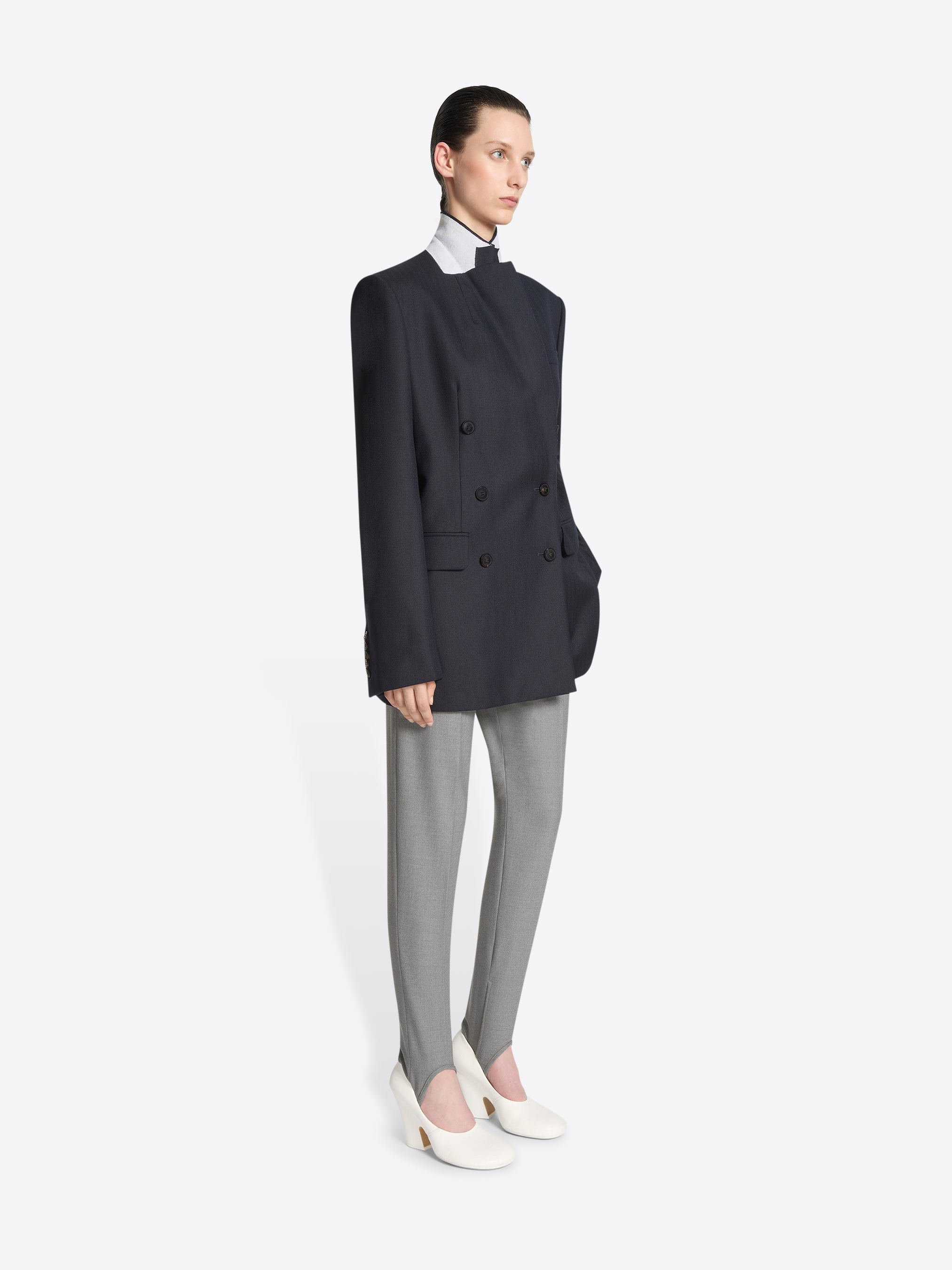 OVERSIZED WOOL BLAZER - 3