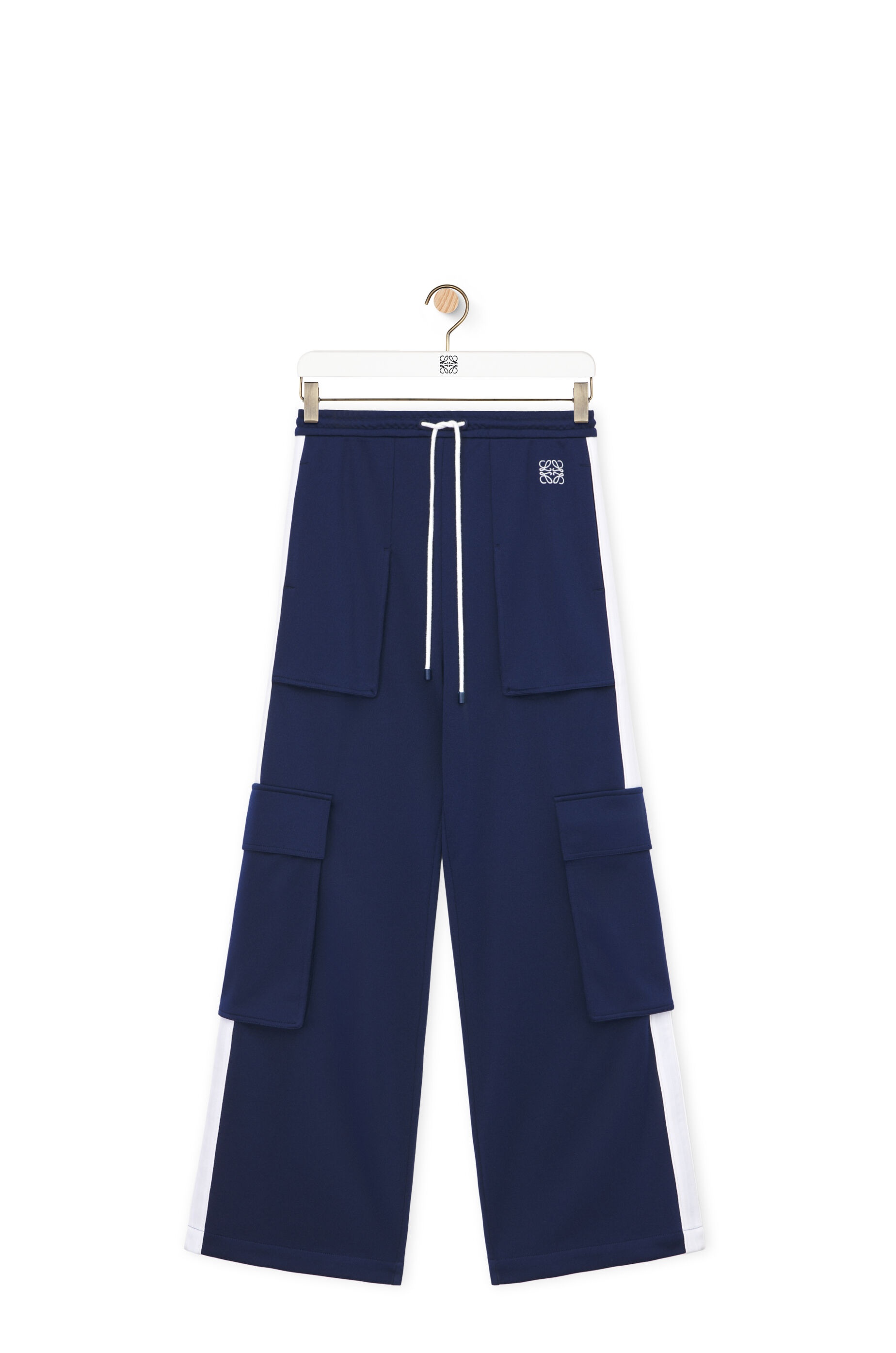 Cargo tracksuit trousers in technical jersey - 1