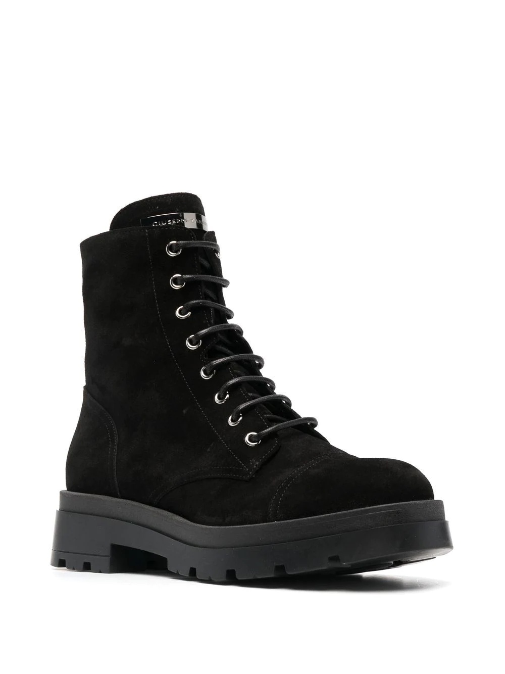 Rombos suede combat boots - 2